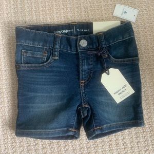 Baby denim shorts